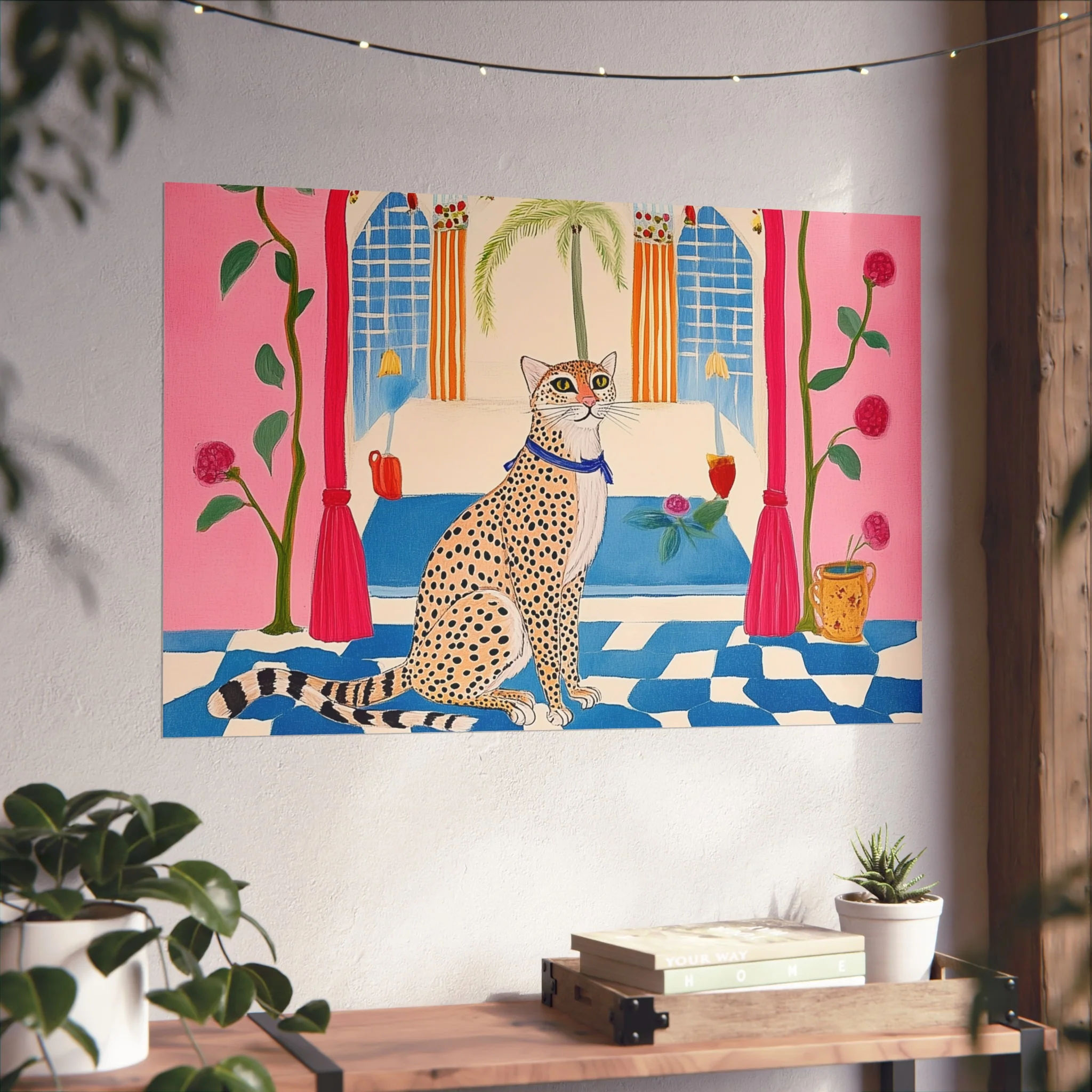 Vintage Leopard Fine Art Poster - Image 44