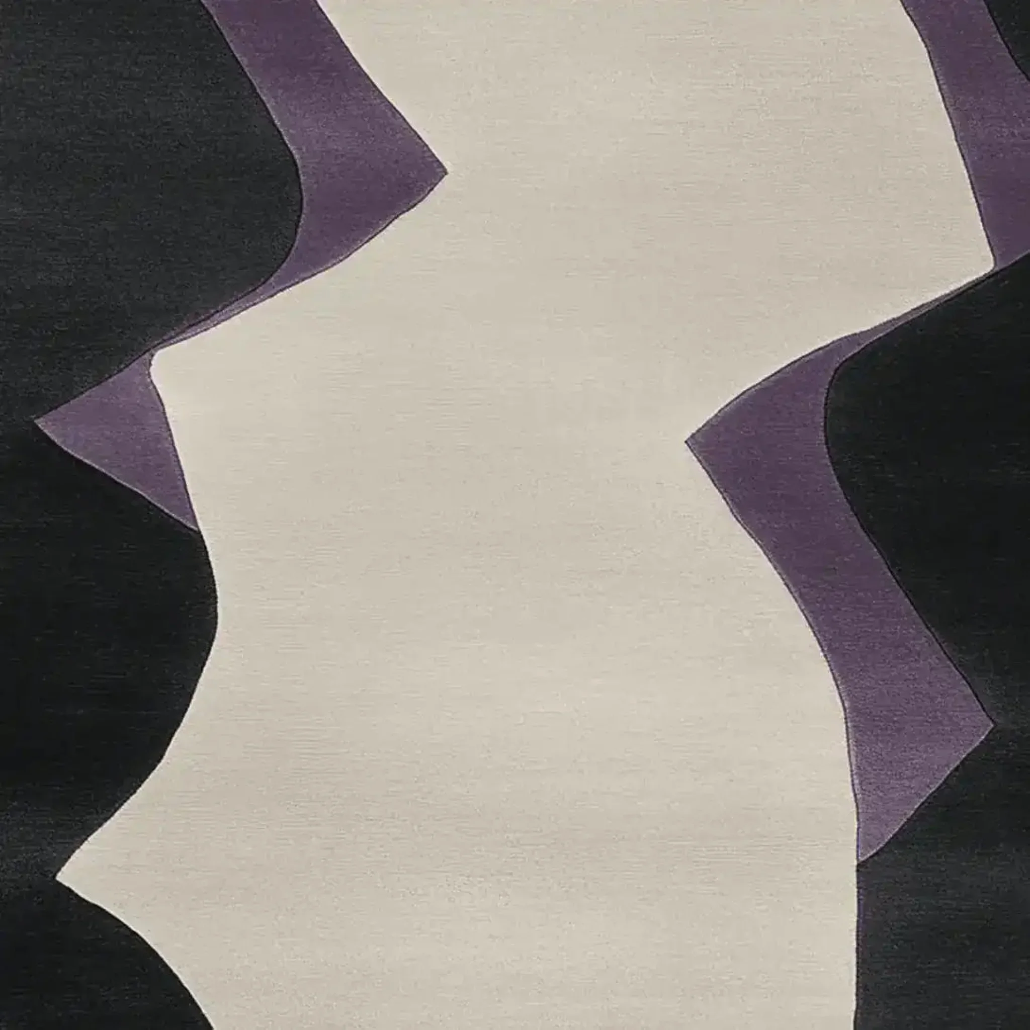 Vivid Flow Pattern Hand Tufted Rug - Image 4