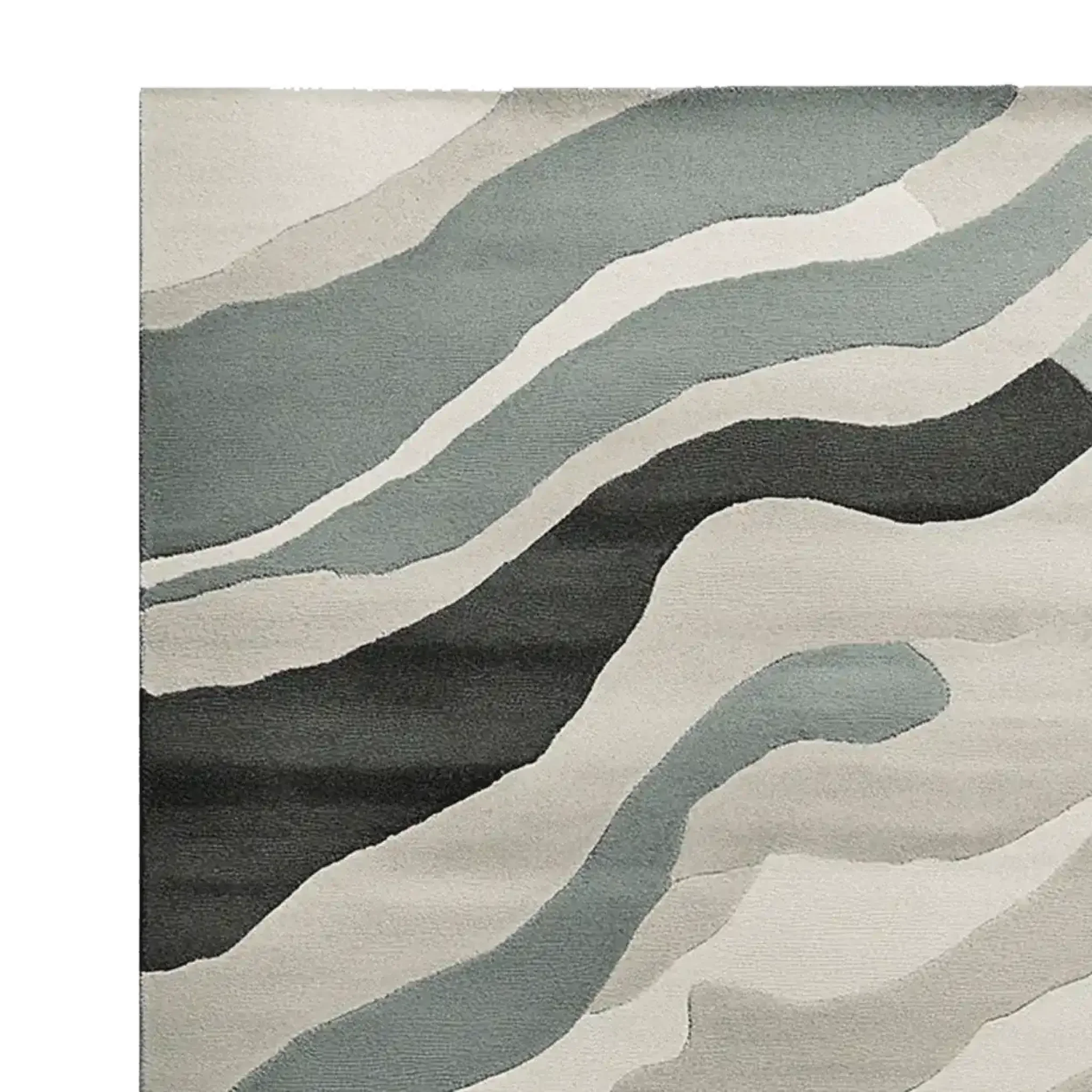 Wave Harmony Hand Tufted Rug - Image 5