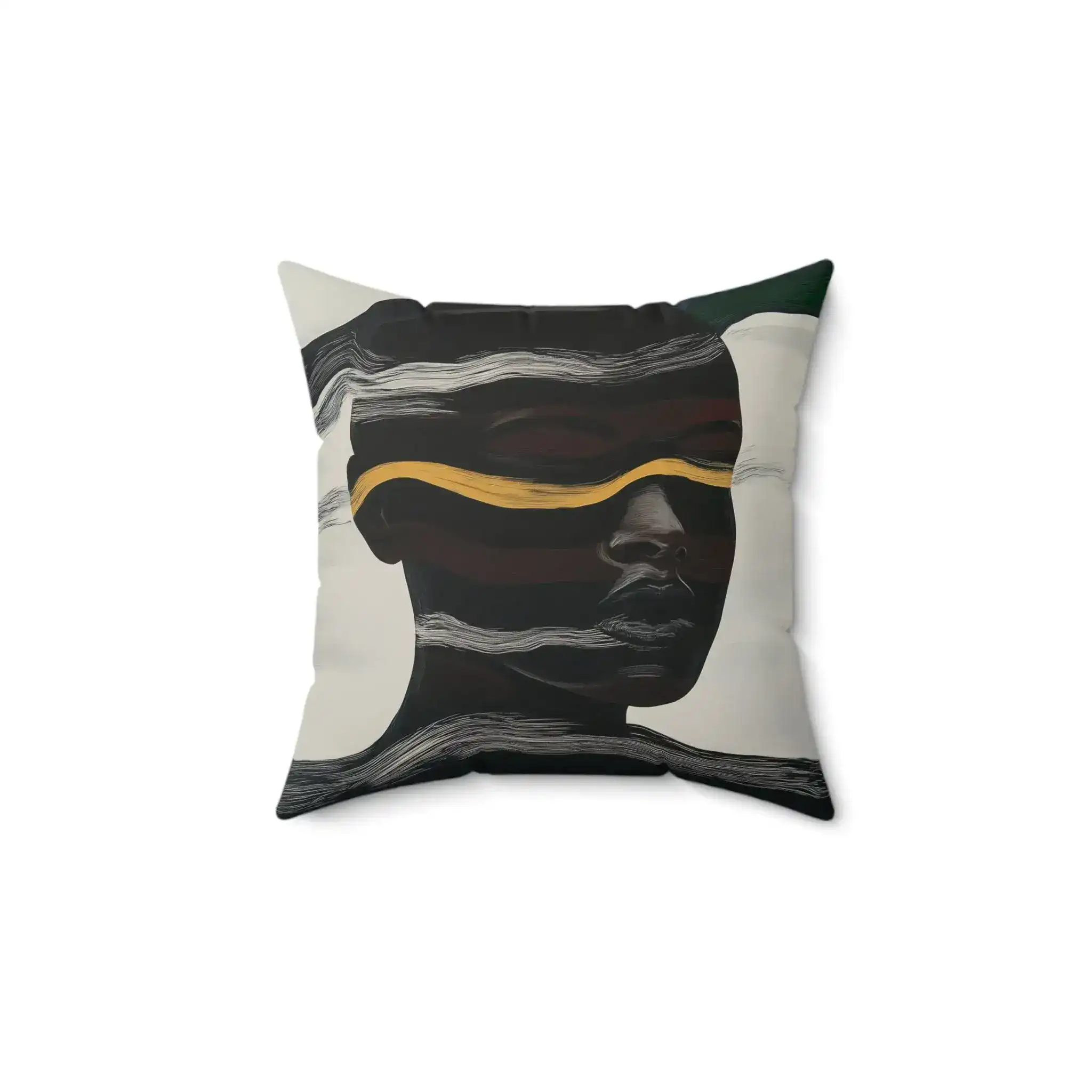 Waves of Identity Throw Pillow