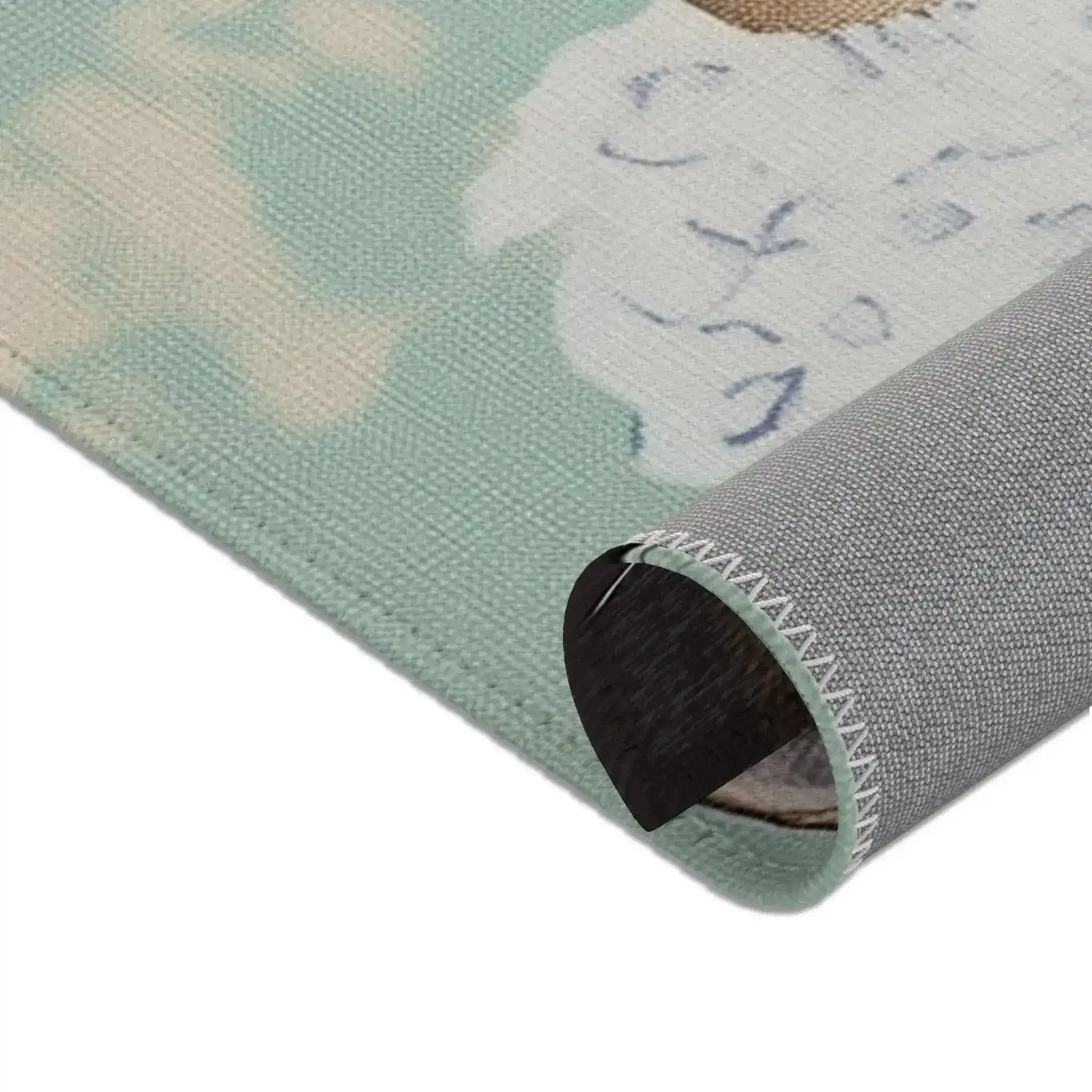 Whimsical Cat and Bird Collage Accent Rug - Image 4