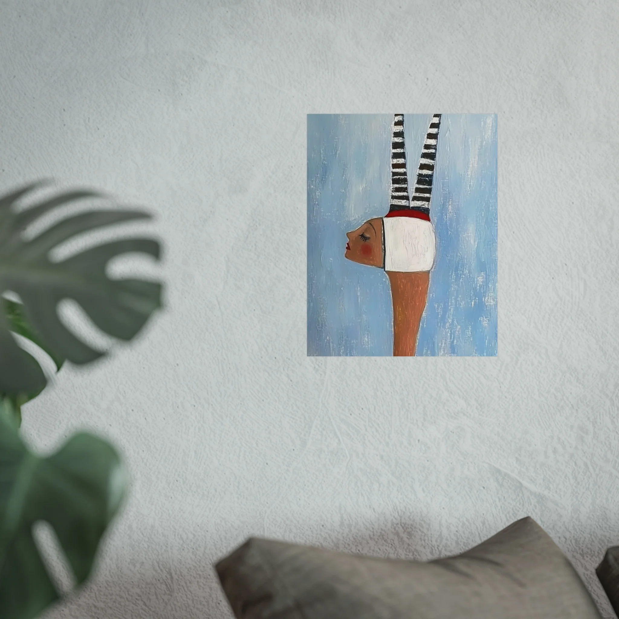 Whimsical Stripes Fine Art Poster - Image 23
