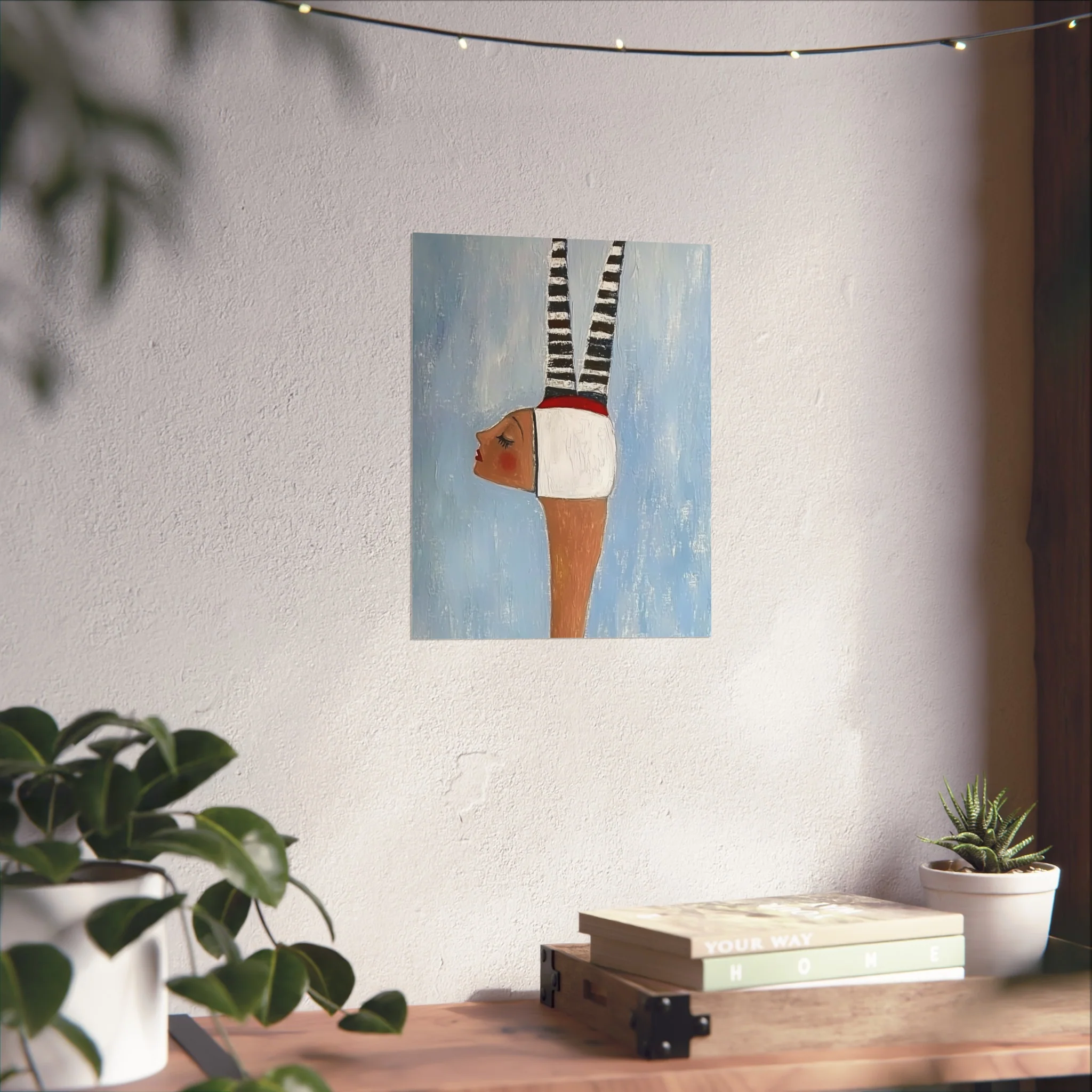 Whimsical Stripes Fine Art Poster - Image 24