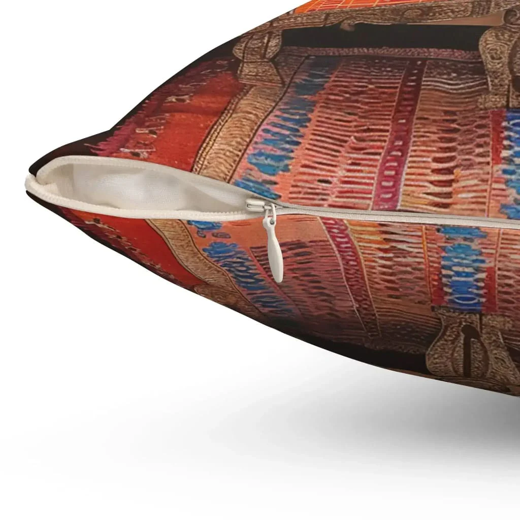 Whimsy Garden Lounge Throw Pillow - Image 6