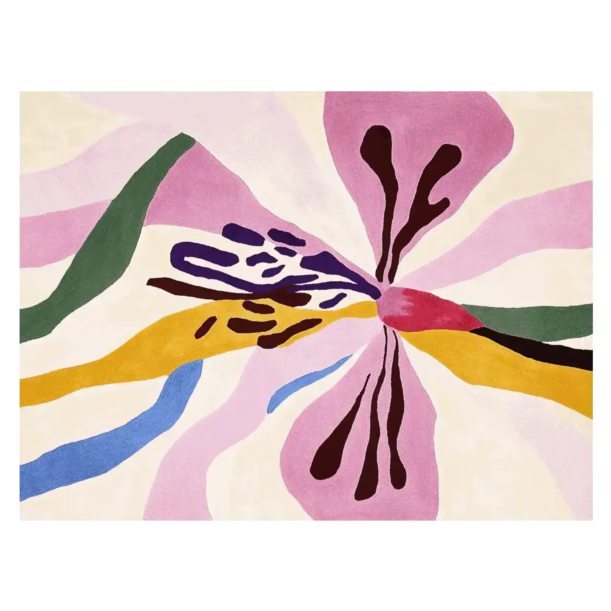 Whispers of Flora Hand Tufted Rug - Image 3