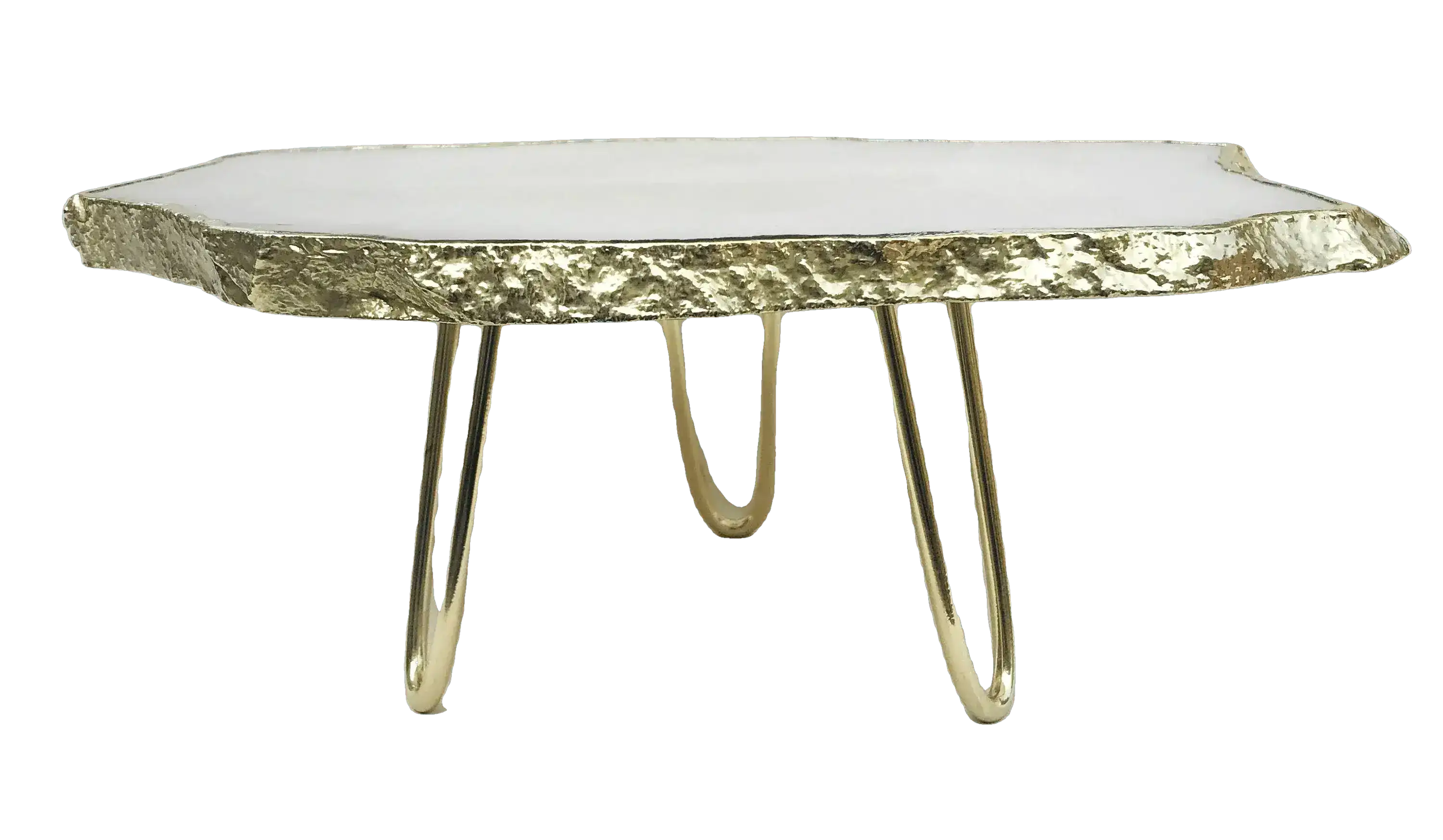 White Agate Cake Stand - Image 3