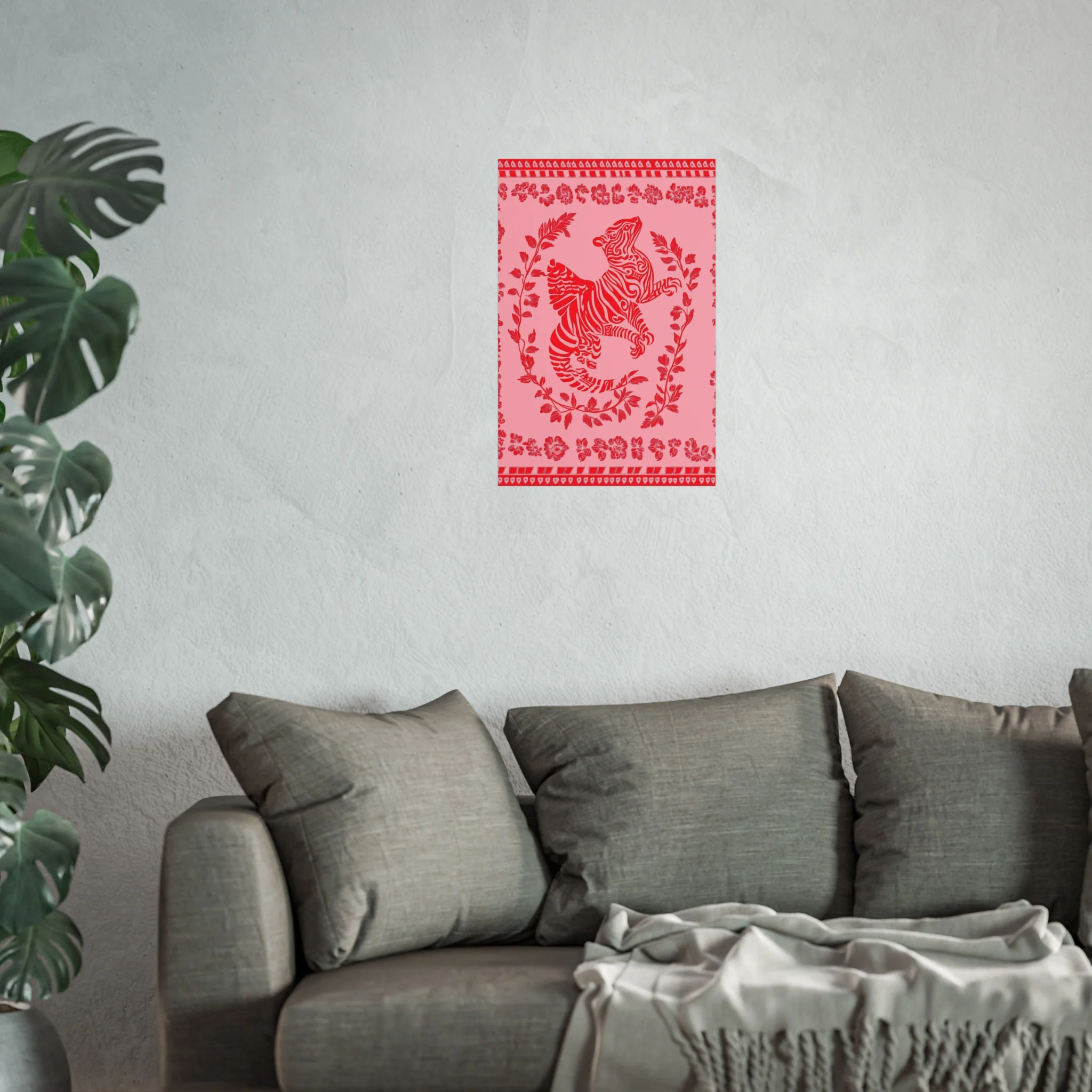 Wild Radiance Tiger Fine Art Poster - Image 33