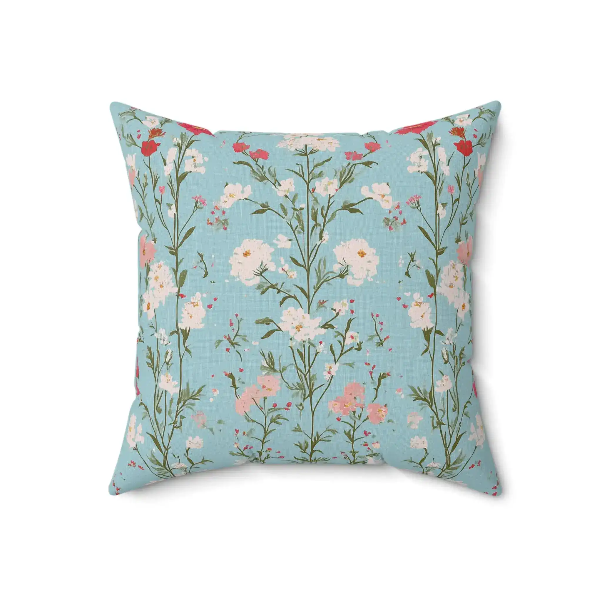 Wildflower Symphony Throw Pillow - Image 4