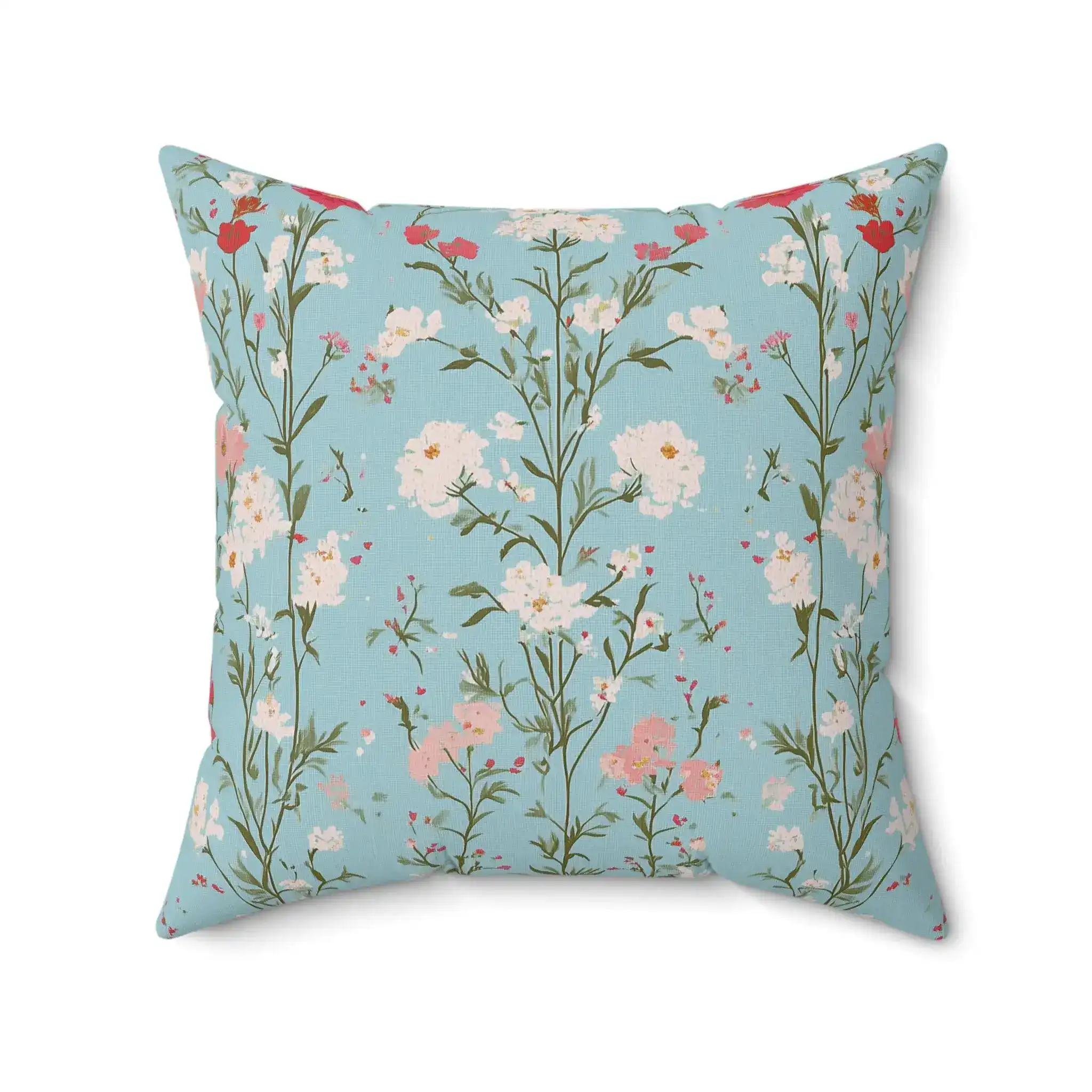 Wildflower Symphony Throw Pillow - Image 5
