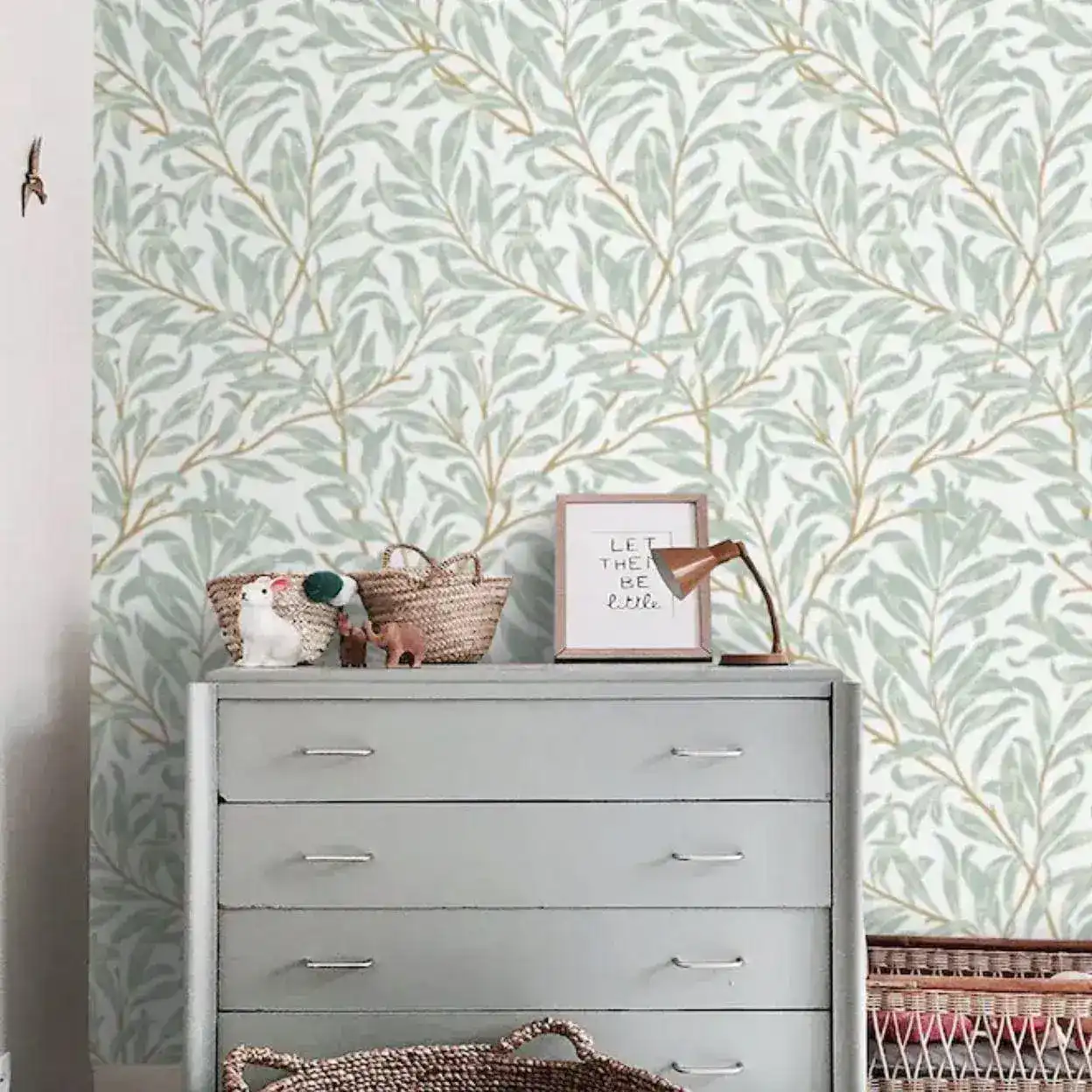 Willow Delicate Leaves Wallpaper - Image 6